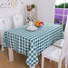 Chic Plaid Table Cover