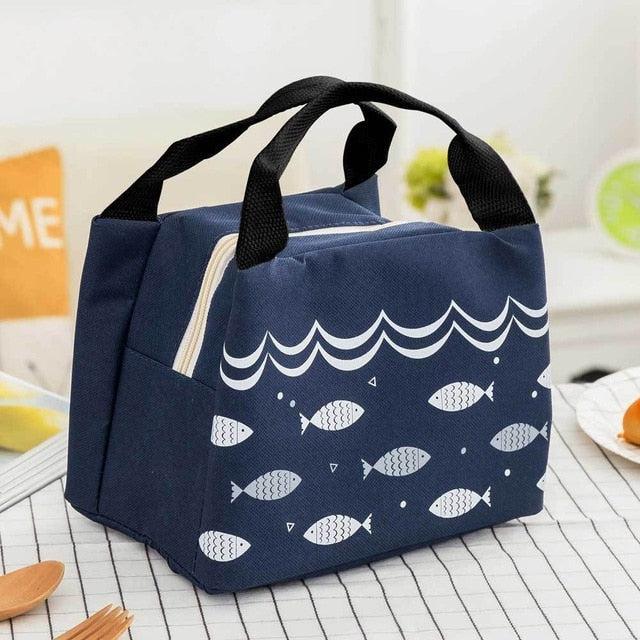 Portable Insulated Thermal Cooler Bento Lunch Box Tote Picnic Storage Bag - Très Elite