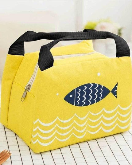 Customizable Insulated Lunch Tote for Fresh Food On-the-Go