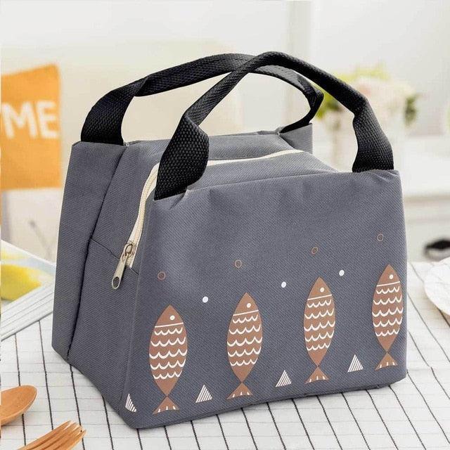 Insulated Thermal Bento Lunch Box Tote: Convenient Fresh Meal Carrier