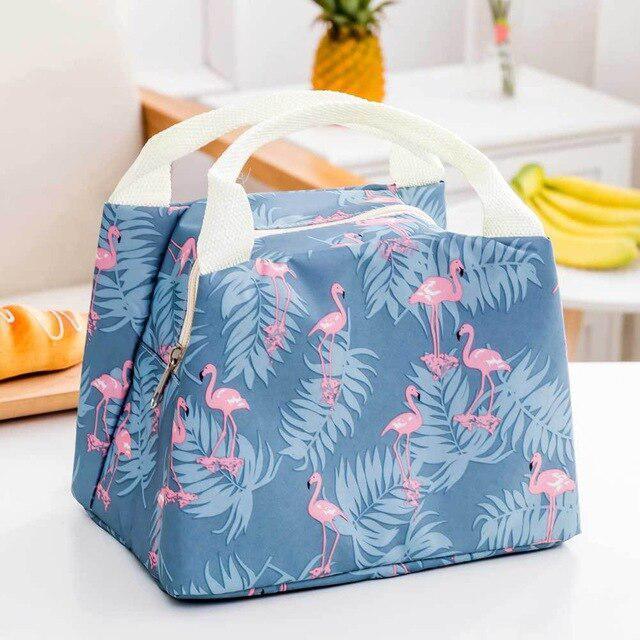 Portable Thermal Lunch Box Tote Bag with Insulated Design