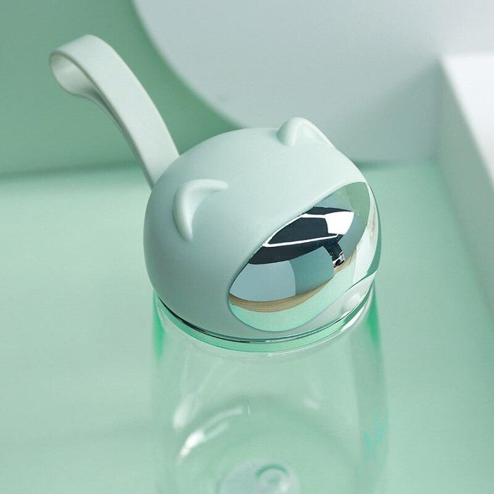 Cute Cat-Shaped Children's Water Bottle for Environmentally Conscious Families