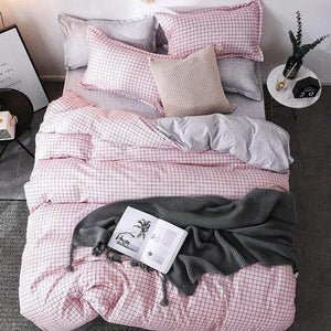 4pcs set of Modern Printed Duvet Cover And Pillowcases-Kids›Bedding & Linen›Comforters, Duvets & Sets-Très Elite-2TJ-61017-020-Twin Cover-Très Elite