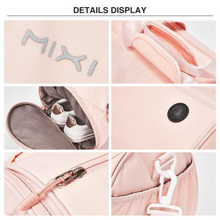 Versatile Waterproof Duffle Bag with Dedicated Shoe Compartment - Essential for Travel and Gym