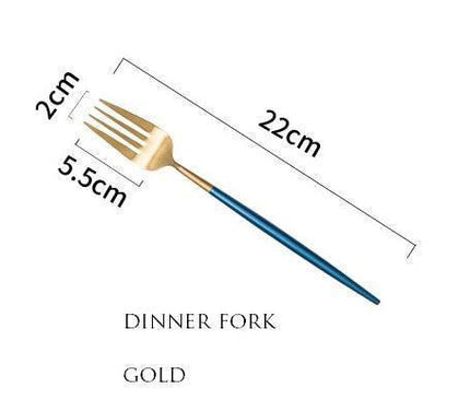 Charming Cat Eye Design Blue Ceramic Dinnerware Set for Elegant Dining Experience