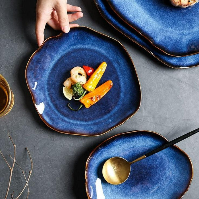 Japanese Ceramic Dinner Plates: Handcrafted Elegance for Exceptional Dining Experience