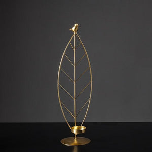 Golden Decorating Candlestick Holders-Home Decor›Decorative Accents›Candles & Accessories›Candle Holders-Très Elite-F-Très Elite