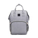 Stylish Canvas Baby Backpack - Versatile Diaper Bag for Modern Parents