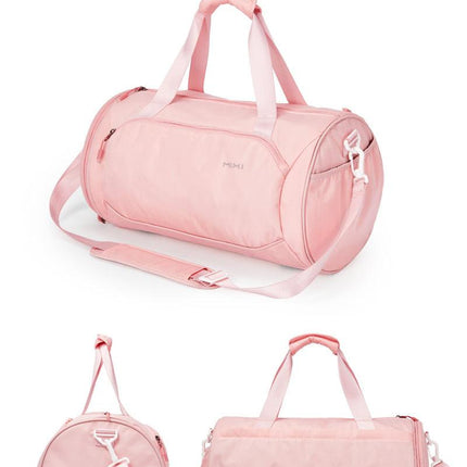 Versatile Waterproof Duffle Bag with Dedicated Shoe Compartment - Essential for Travel and Gym