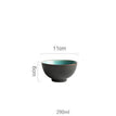 rice bowl / Blue / Ceramic