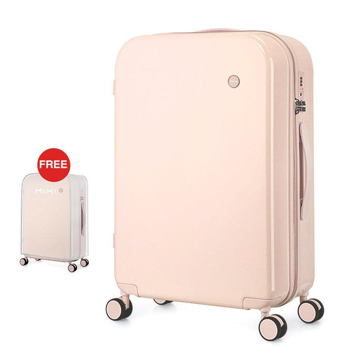 Pastel Suitcase Set with Silent Spinner Wheels and TSA Locks - Travel in Style!