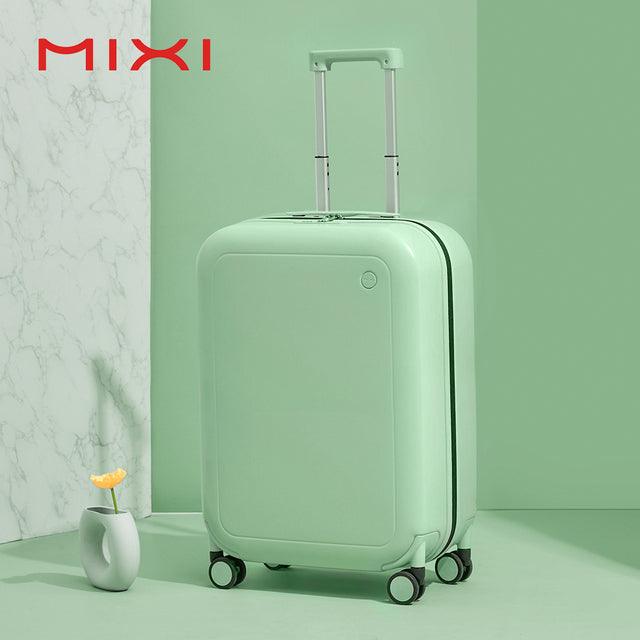 Modern Pastel Mixi 2022 Suitcase Set with TSA Lock and Spinner Wheels