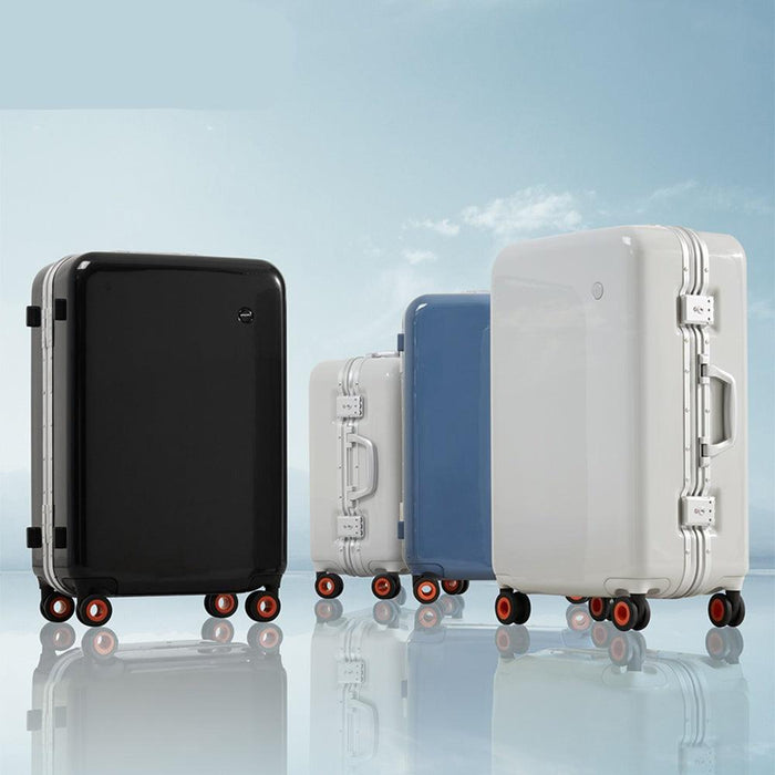 Contemporary Travel Luggage Set with TSA Lock and Spinner Wheels