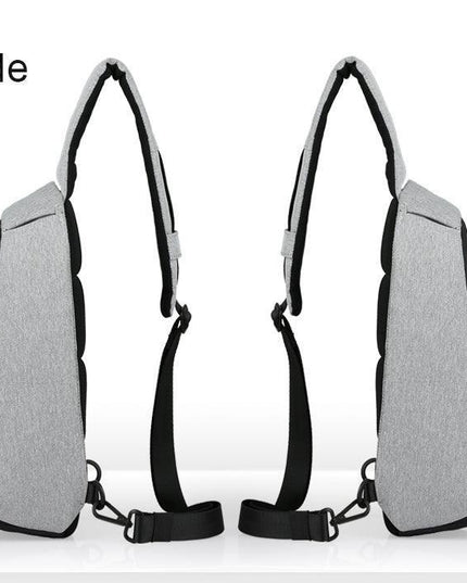 Trendy Men's Anti-theft Chest Sling Bag for Organized Fashion