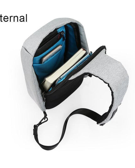Trendy Men's Anti-theft Chest Sling Bag for Organized Fashion