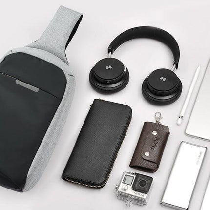 Trendy Men's Anti-theft Chest Sling Bag for Organized Fashion