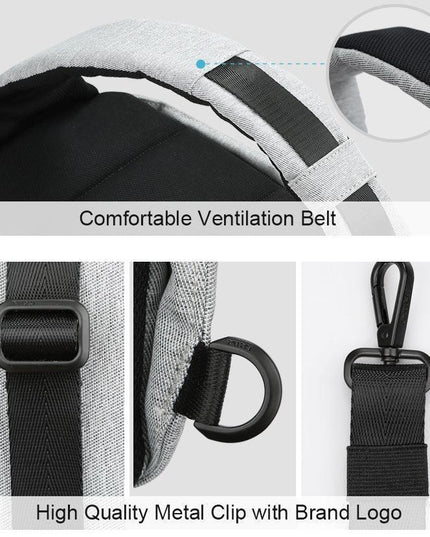 Trendy Men's Anti-theft Chest Sling Bag for Organized Fashion