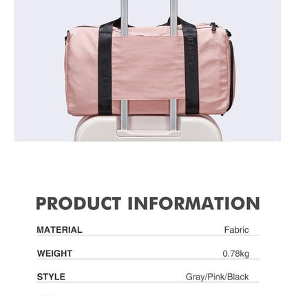 Adventure-Ready Gym Duffle Bag with Separate Shoe Storage - The Perfect Gear for Active Travelers