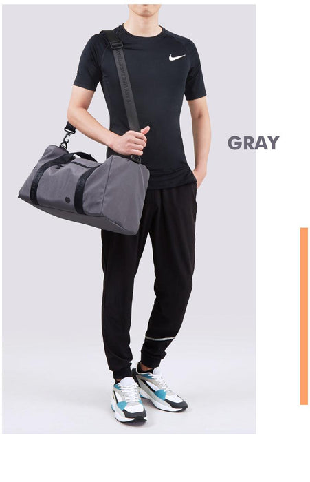 Journey-Ready Gym Bag with Shoe Compartment - Stylish Travel Companion for Adventurers