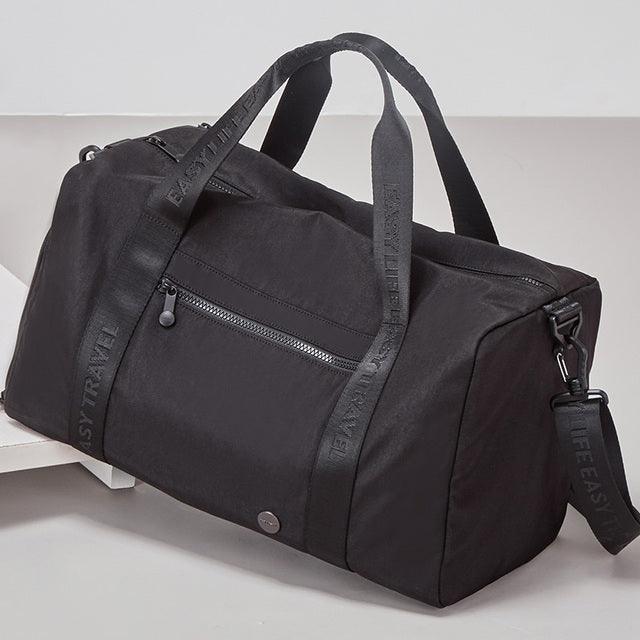 Journey-Ready Gym Bag with Shoe Compartment - Stylish Travel Companion for Adventurers