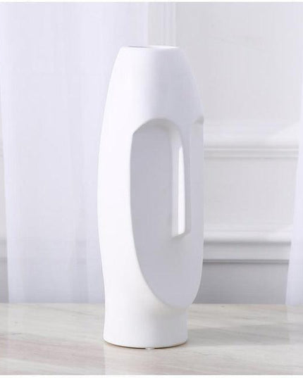 Sculpted Man Face Ceramic Vases - Artistic Touch for Modern Interiors
