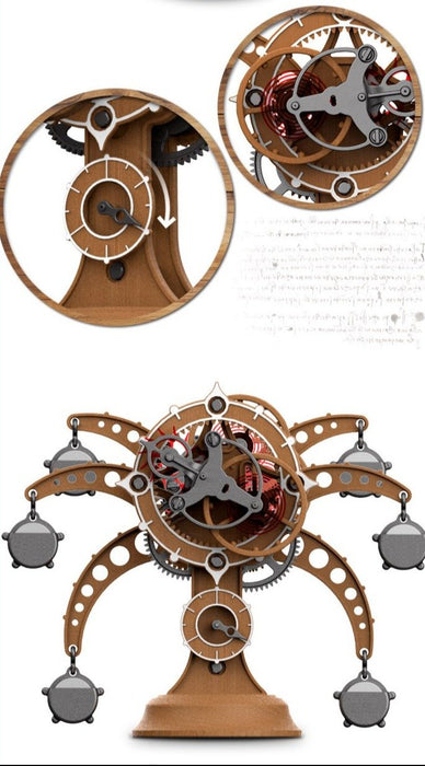 Da Vinci Series G.E.T Clock Educational Model Kit by Academy Plastic - #18185A
