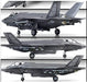 USAF F-35A Lightning II 1/72 Scale Stealth Fighter Model Kit