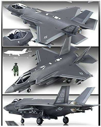 USAF F-35A Lightning II 1/72 Scale Stealth Fighter Model Kit