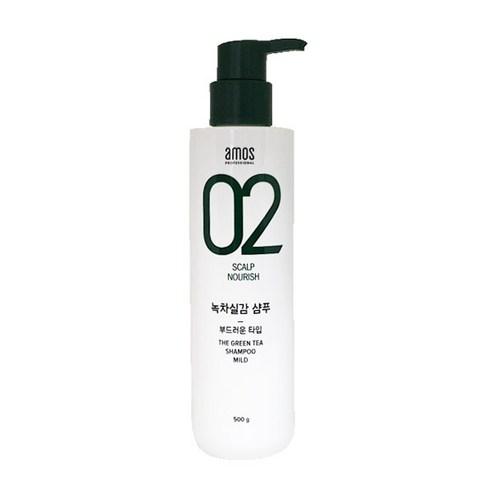 Green Tea Infused Professional Hair Care Shampoo [Nourishing - Gentle on Scalp] 500g