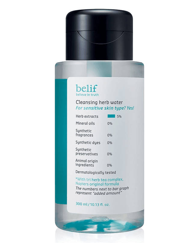 Herbal Revitalizing Cleansing Water - Hydration Boost with Tri Herb Essence