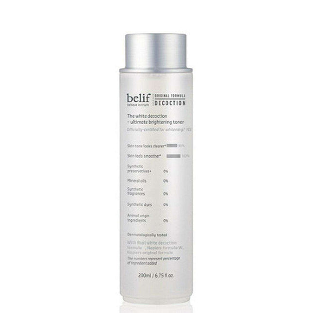 Illuminate Your Skin with belif's Root White Decoction Brightening Toner