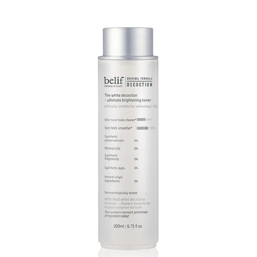 Illuminate Your Skin: Discover the Power of belif's Root White Decoction - Brightening Toner (200ml)