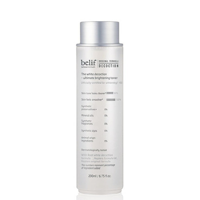 Radiant Skin Essential: Unlock the Glow with belif's Root White Decoction Brightening Toner (200ml)