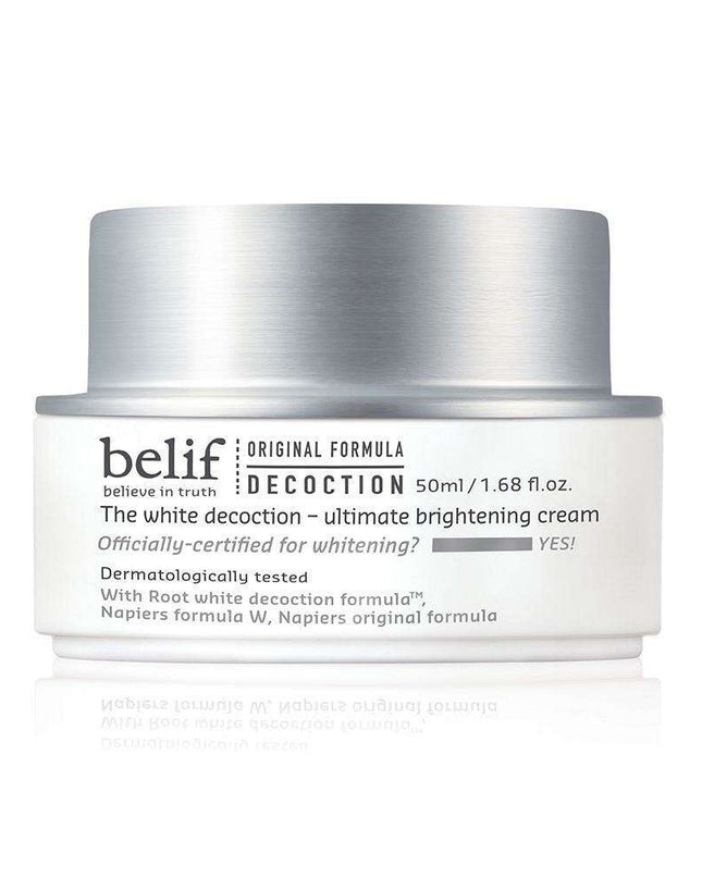 Illuminate Your Skin with belif's White Decoction Brightening Cream - 50ml