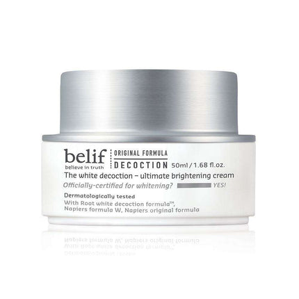 Illuminate Your Skin with belif's White Decoction Brightening Cream - 50ml
