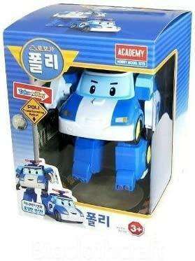 Robocar Poli Adventure Set: 4 Transforming Heroic Robot Figures - POLI, HELLI, AMBER, ROI