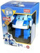 Robocar Poli 4Pcs POLI & HELLI & AMBER & ROI Transforming Robot Toy