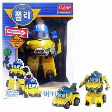 Robocar Poli Bucky 4-Inch Adventure-Ready Transforming Robot Kit