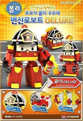 Transforming ROY Deluxe Robocar Poli Adventure Toy - 13.4" x 10.5" x 7.7" - for Ages 3+