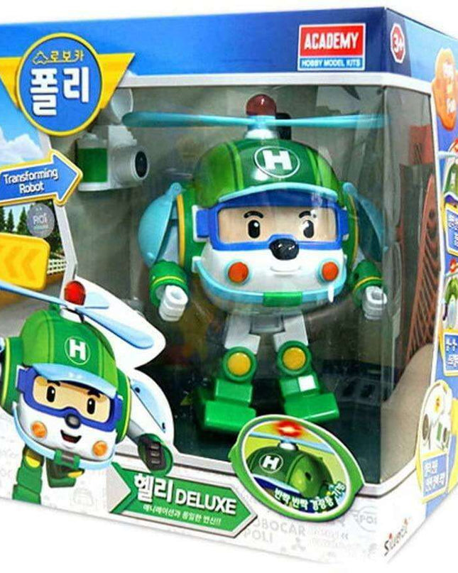 Robocar Poli Ultimate Transforming Helicopter Adventure Set
