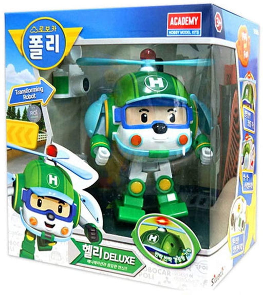 Robocar Poli Deluxe Transforming Robot Toy with Helicopter