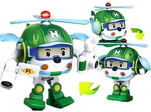 Robocar Poli Transformer Robot Helicopter Playset for Ultimate Fun