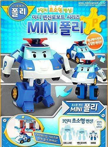 Dynamic Mini Robocar Poli Rescue Team Adventure Set: Transforming Robots for Epic Play