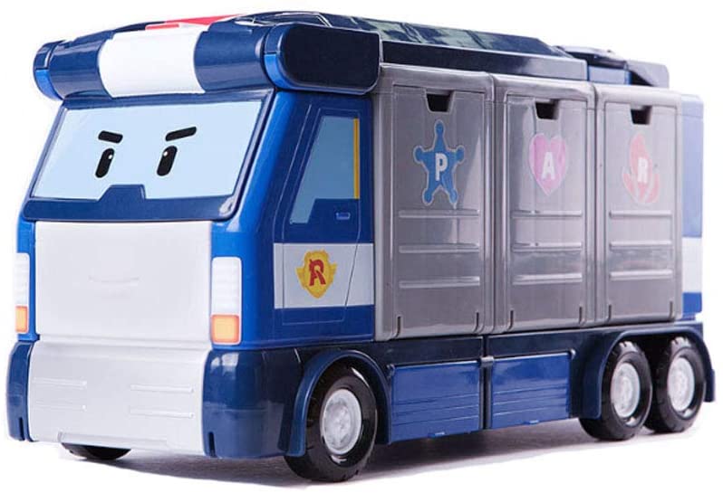 Robocar Poli Headquarters Transforming Carrying Case with Poli Diecast Car