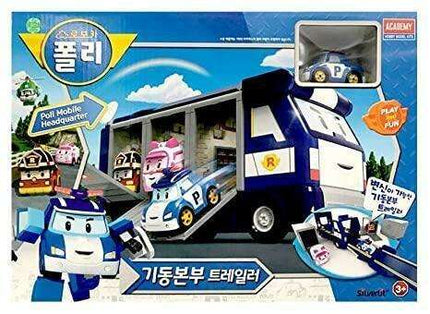 Robocar Poli Mobile Transforming Adventure Playset with Diecast Vehicle