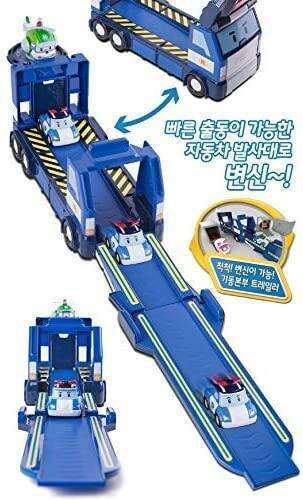 Robocar Poli Mobile Transforming Adventure Playset with Diecast Vehicle