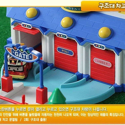 Robocar Poli Rescue Mission PlaySet - Adventure Center for Kids