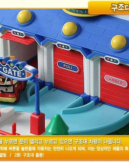 Robocar Poli Rescue Mission PlaySet - Adventure Center for Kids
