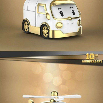 Robocar Poli Golden Anniversary Rescue Center Set - Limited Edition with Exclusive Gleaming Finish