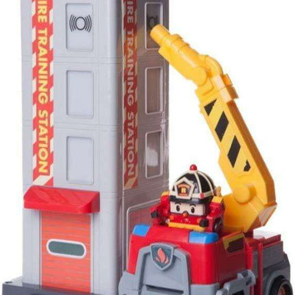 Ultimate Fire Rescue Adventure Kit with Transformable Roy Toy, Firetruck, and Training Station - Inspire Creativity and Learning